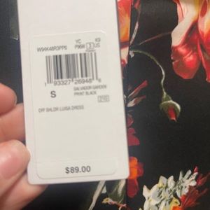 Flower black  Guess dress. Brand new